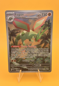 Me02: Phantasmal Flames Pokemon TCG Flygon 101/094 IR 2025 Pack Fresh! - Image 1