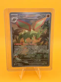 Me02: Phantasmal Flames Pokemon TCG Flygon 101/094 IR 2025 Pack Fresh! - Image 5