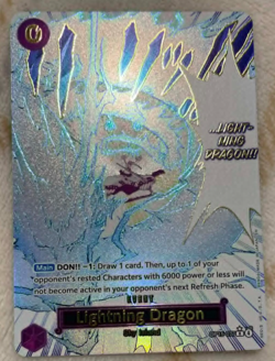 One Piece TCG - Lightning Dragon Manga Alt Event - OP15-077 - Kami's Island - Image 4