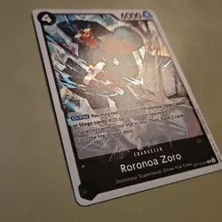 One Piece Roronoa Zoro (095) (OP10-095/162) OP10 Royal Blood NM FOIL TCG CCG - Image 2