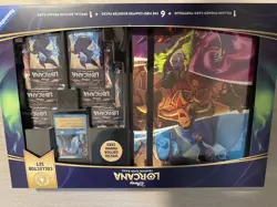 Disney Lorcana First Chapter Collector Set Bundle - 6 packs, portfolio, & promo - Image 1