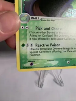 Pokemon Swalot EX TCG Crystal Guardians Holo Card 11/100 Rare - Image 3