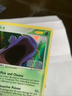 Pokemon Swalot EX TCG Crystal Guardians Holo Card 11/100 Rare - Image 5