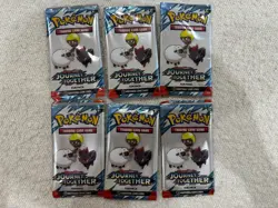 POKEMON TCG JOURNEY TOGETHER FUN PACK - 3 CARD PACK SEALED LOT OF 6 - Image 1