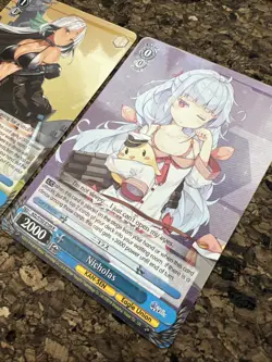 Weiss Schwarz English Azur Lane Massachusetts AZL/S102-E107 R RARE FOIL + Extra - Image 3