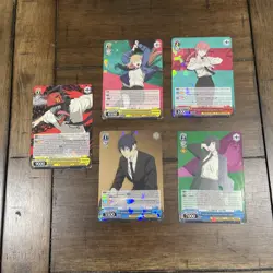 Chainsaw Man Weiss Schwarz English Playset (4x C, CC, CR, U, R) Plus 5 RR & 2 SR - Image 3