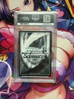 2025 WEISS SCHWARZ AZUR LANE VOL.2 SP SIG #E097 BATTLESHIP, NEW JERSEY PSA 10 - Image 4
