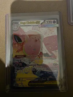 Pokemon TCG Mega Clefable EX POR 119/088 Perfect Order Illustration Rare NM - Image 1