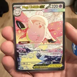 Pokemon TCG Mega Clefable EX 119/088 Perfect Order SIR flawless example - Image 1