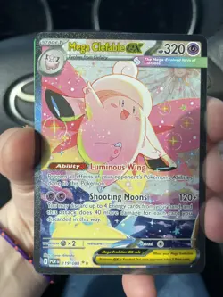 Mega Clefable Ex SIR 119/088 Pokemon TCG Perfect Order (REALLY CLEAN NM) - Image 1