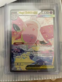 Mega Clefable Ex SIR 119/088 Pokemon TCG Perfect Order (REALLY CLEAN NM) - Image 4