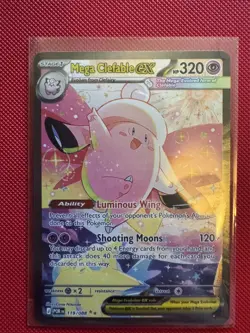 Mega Clefable Ex 119/088 - SIR - NM - Perfect Order Pokemon TCG - Image 1