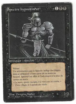 ►Magic-Style◄ MTG - Hypnotic Specter - French Revised FBB - Played - Image 1