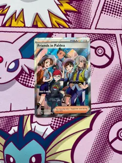 Pokemon - Friends in Paldea 137/131 - Prismatic Evolutions - Full Art - Played - Image 1