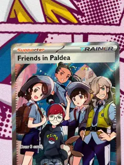Pokemon - Friends in Paldea 137/131 - Prismatic Evolutions - Full Art - Played - Image 2