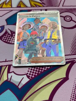 Pokemon - Friends in Paldea 137/131 - Prismatic Evolutions - Full Art - Played - Image 5