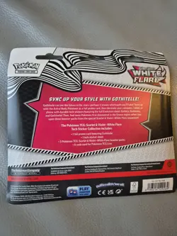 Pokemon TCG: Scarlet & Violet -White Flare-Tech Sticker Collection Gothitelle - Image 2