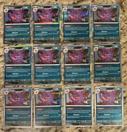Pokemon TCG Perfect Order Gengar Holo 050/088 Lot Of 12 - MINT - Image 1