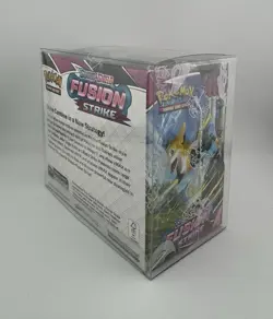 Fusion Strike Booster Box Pokemon Sword & Shield NEW SEALED - w/ Semi Rigid Case - Image 4