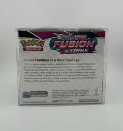 Fusion Strike Booster Box Pokemon Sword & Shield NEW SEALED - w/ Semi Rigid Case - Image 5