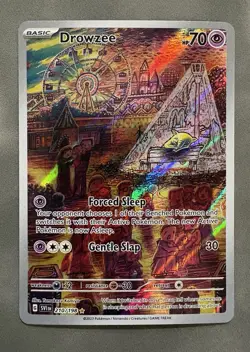 Pokemon TCG Drowzee 210/198 Illustration Rare Scarlet & Violet Holo Mint Drowzee - Image 1