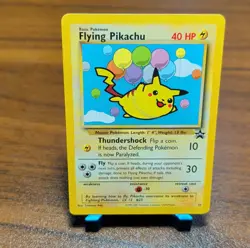 Pokemon Flying Pikachu 25/53 Wotc Promo Basic 40HP Thundershock Fly 2001 - Image 2