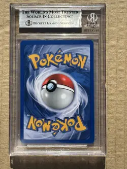 2000 Pokemon Gym Heroes Unlimited Misty's Tentacruel #10 Holo BGS 8 - Image 2