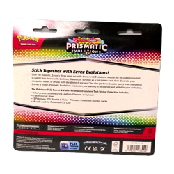 Pokemon TCG Prismatic Evolutions Collection Tech Sticker NEW Sealed Leafeon - Image 2