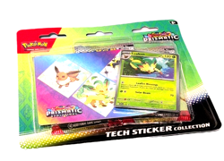 Pokemon TCG Prismatic Evolutions Collection Tech Sticker NEW Sealed Leafeon - Image 3