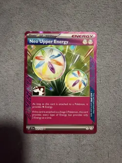 Neo Upper Energy Prize Pack Series 6 Stamped Play Pokemon TCG Ace Spec - Image 1