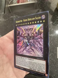 Raidraptor - Rising Rebellion Falcon [Holo] YU-GI-OH! PHNI-EN045 1st Edition - Image 2