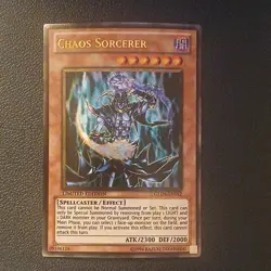 Chaos Sorcerer GLD4-EN012 Ultra Limited Edition NM YuGiOh - Image 1