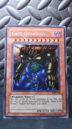 | Yugioh Gate Guardian MRD-000 Secret Rare Metal Raiders VLP 🔥 | - Image 2