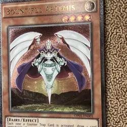 Bountiful Artemis OP01-EN00 Ultimate Rare NEAR MINT EURO PRINT Yu-Gi-Oh - Image 3