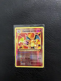 Pokemon 2016 TCG XY Evolutions - Charizard 11/108 reverse Holo Rare - MP - Image 1