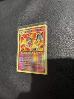 Pokemon 2016 TCG XY Evolutions - Charizard 11/108 reverse Holo Rare - MP - Image 2