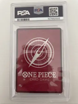 SHANKS LEADER ALTERNATIVE OP09-001 PSA 10 GEM MINT ONE PIECE JAP 2024 - Image 4