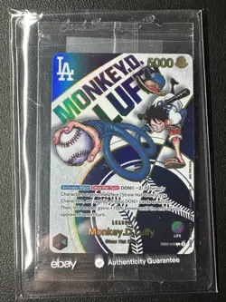 One Piece Dodgers Promo Sealed Monkey D Luffy - Image 1
