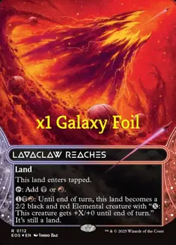 MTG Galaxy Foil BL Edge of Eternities: Stellar Sights EOS Lavaclaw Reaches MINT - Image 1