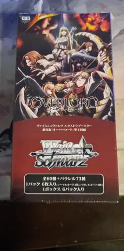 Weiss Schwarz OVERLORD Sacred Kingdom Booster Box Sealed Japanese 2025 Us Seller - Image 1