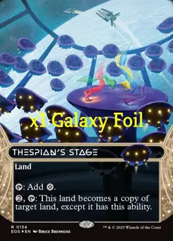 MTG Galaxy Foil BL Edge of Eternities: Stellar Sights Thespian's Stage MINT - Image 1