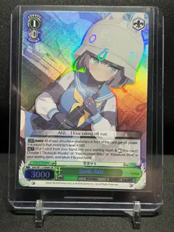 Saki Saki BAV/W112-E069S SR Super Rare Weiss Schwarz Blue Archive - Image 1