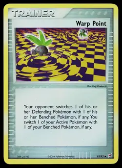 Pokemon Card - Warp Point Team Magma vs Team Aqua 85/95 Reverse Holo - Image 1