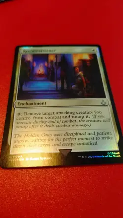 MTG Magic The Gathering Assasin's Creed Reconnaissance Foil 82 Mint Card - Image 1