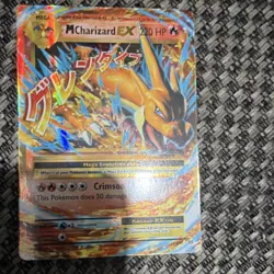 Pokemon M Charizard EX Evolutions Ultra Rare 220 HP Mega Holo 13/108 Card - Image 1
