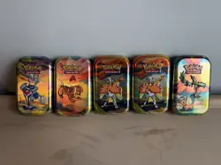 Pokemon TCG Vibrant Paldea Mini Tin With Stickers And Info Card. NO PACKS - Image 3