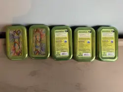 Pokemon TCG Vibrant Paldea Mini Tin With Stickers And Info Card. NO PACKS - Image 4