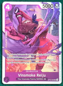 Vinsmoke Reiju (Foil) - Legacy of the Master OP12-063 - One Piece CCG Card - Image 1