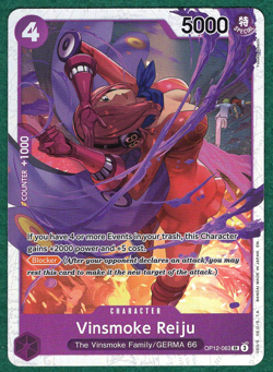 Vinsmoke Reiju (Foil) - Legacy of the Master OP12-063 - One Piece CCG Card - Image 2