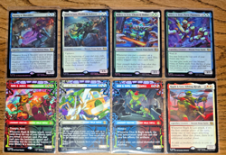MTG TMNT Turtle Rare Bundle x8 Cards Foils Alternate Art NM Magic the Gathering - Image 1